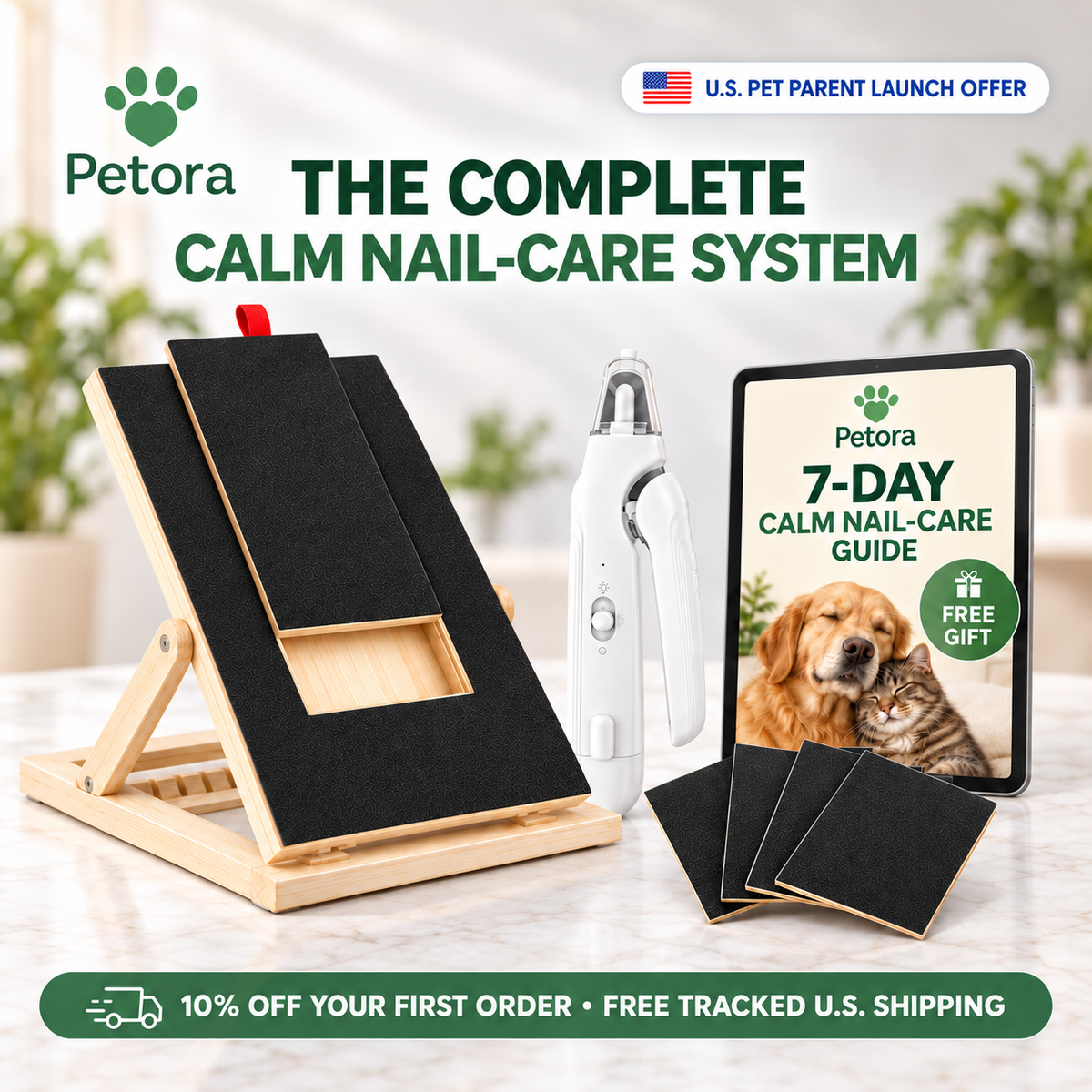 5 Pcs Dog Nail Scratch Board Sandpaper Replacement, Durable Pet Claw Care
