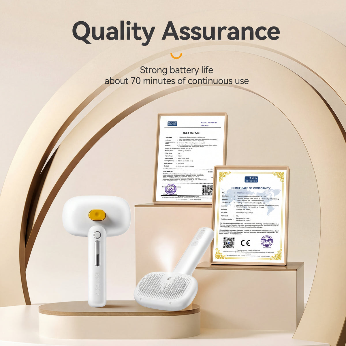 Petora™ Smart Steam Grooming Brush