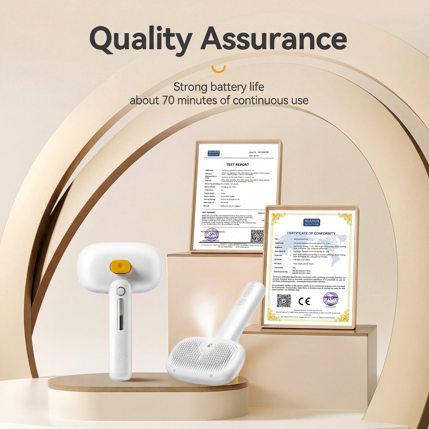 Petora™ Smart Steam Grooming Brush